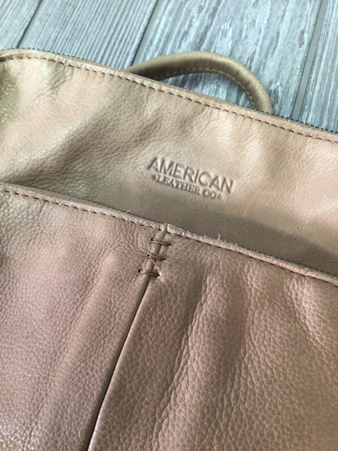 American Leather Co Tan Cleveland Backpack Leather
